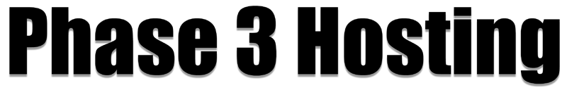 Phase 3 Hosting logo